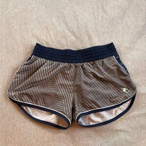 Women's SVSU Blue and Gray Athletic Shorts